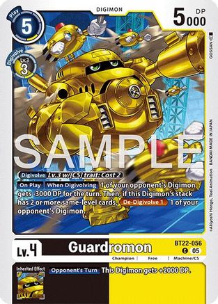 Guardromon  (BT22-056) [Cyber Eden]