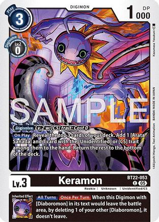 Keramon  (BT22-053) [Cyber Eden]