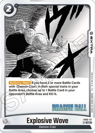Explosive Wave (FB06-117) [Manga Booster 01 ]