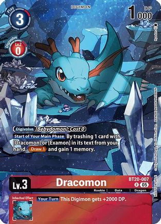 Dracomon (Box Topper)  (BT20-007) [Versus Monsters] Foil