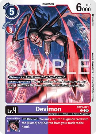 Devimon  (BT22-071) [Cyber Eden]