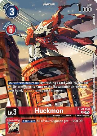Huckmon (Box Topper)  (BT20-008) [Versus Monsters] Foil