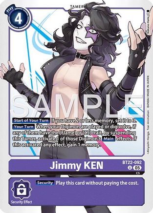 Jimmy KEN  (BT22-092) [Cyber Eden]