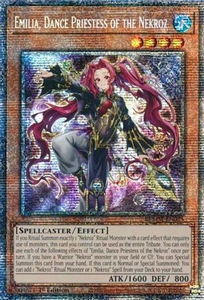 Emilia, Dance Priestess of the Nekroz (Starlight Rare) [BLMM-EN025] Starlight Rare