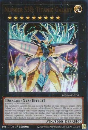 Number S38: Titanic Galaxy [BLMM-EN038] Ultra Rare