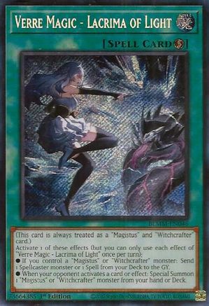 Verre Magic - Lacrima of Light [BLMM-EN046] Secret Rare