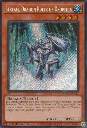 Stream, Dragon Ruler of Droplets [BLMM-EN122] Secret Rare