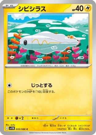 Tynamo 033/086 [SV11B Black Bolt] (Japanese)