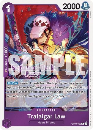 Trafalgar Law (Beginners Deck Party [ST-23] - [ST-28] Participation Pack) [One Piece Promotion Cards] Rare