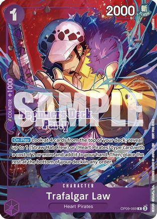 Trafalgar Law (Beginners Deck Party [ST-23] - [ST-28] Winner Pack) [One Piece Promotion Cards] Rare