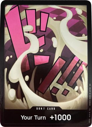 DON!! Card (Katakuri) (Double Pack Set Vol. 7) [A Fist of Divine Speed] DON!!