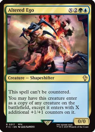 Altered Ego (Surge Foil) [Commander: FINAL FANTASY] Foil Rare