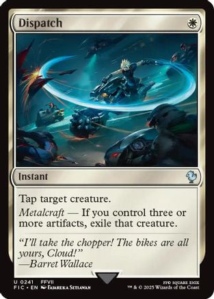 Dispatch (Surge Foil) [Commander: FINAL FANTASY] Foil Uncommon