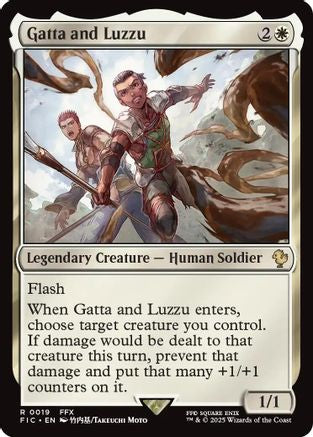 Gatta and Luzzu (Surge Foil) [Commander: FINAL FANTASY] Foil Rare