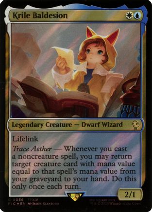 Krile Baldesion (Surge Foil) [Commander: FINAL FANTASY] Foil Rare