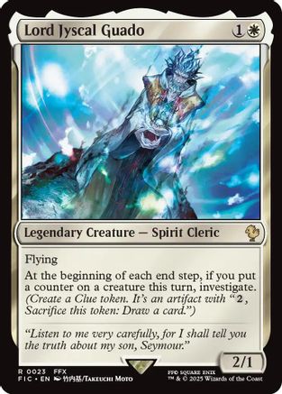 Lord Jyscal Guado (Surge Foil) [Commander: FINAL FANTASY] Foil Rare