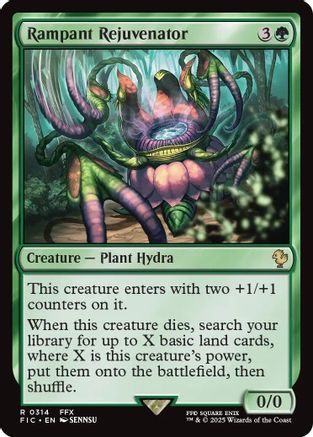 Rampant Rejuvenator (Surge Foil) [Commander: FINAL FANTASY] Foil Rare
