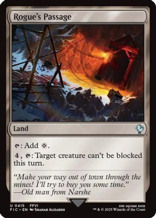 Rogue's Passage (Surge Foil) [Commander: FINAL FANTASY] Foil Uncommon