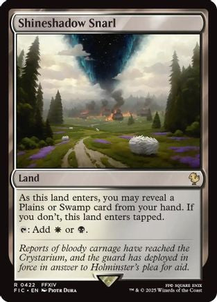 Shineshadow Snarl (Surge Foil) [Commander: FINAL FANTASY] Foil Rare