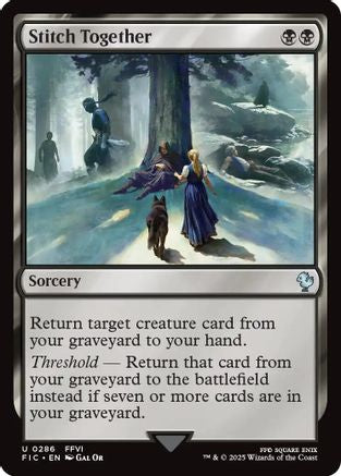 Stitch Together (Surge Foil) [Commander: FINAL FANTASY] Foil Uncommon