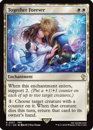 Together Forever (Surge Foil) [Commander: FINAL FANTASY] Foil Rare
