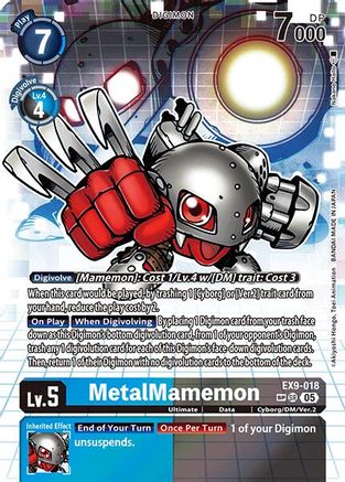 MetalMamemon (SP)  (EX9-018) [Versus Monsters] Foil