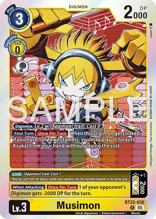 Musimon  (BT22-030) [Cyber Eden] Foil