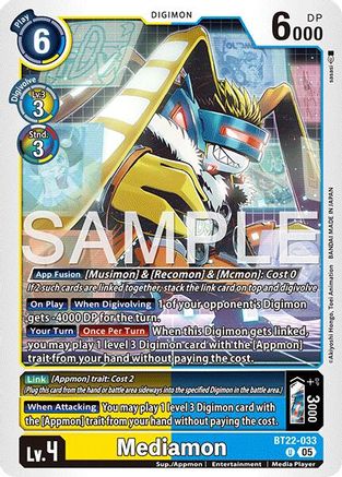 Mediamon  (BT22-033) [Cyber Eden]