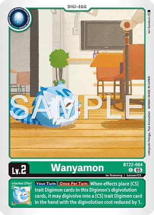 Wanyamon  (BT22-004) [Cyber Eden]