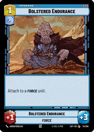 Bolstered Endurance (074/264) [Legends of the Force]