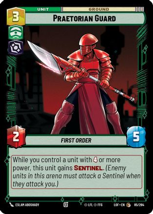 Praetorian Guard (085/264) [Legends of the Force]