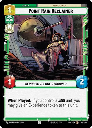 Point Rain Reclaimer (092/264) [Legends of the Force]
