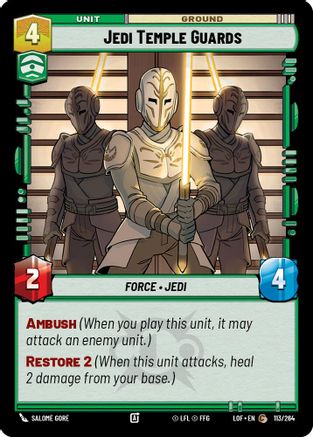 Jedi Temple Guards (113/264) [Legends of the Force]