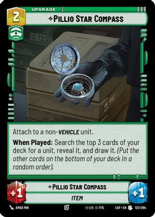 Pillio Star Compass (122/264) [Legends of the Force]