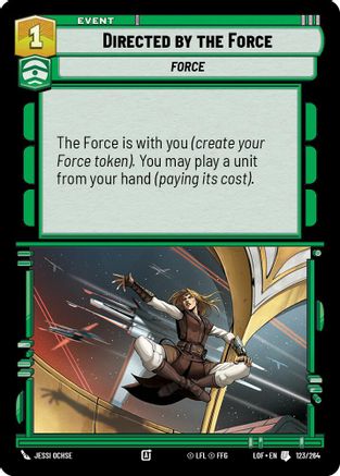 Directed by the Force (123/264) [Legends of the Force]
