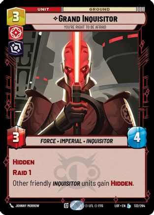 Grand Inquisitor - You're Right to Be Afraid (132/264) [Legends of the Force]