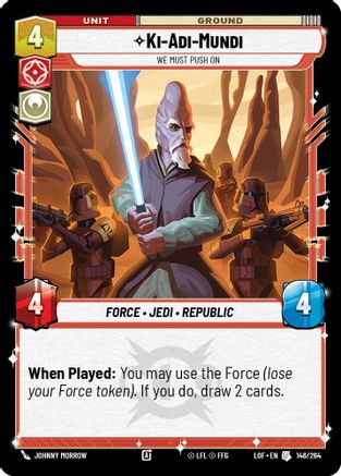 Ki-Adi-Mundi - We Must Push On (146/264) [Legends of the Force]
