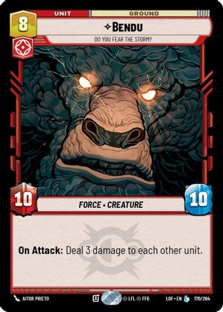 Bendu - Do You Fear the Storm? (170/264) [Legends of the Force]