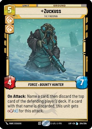 Zuckuss - The Findsman (204/264) [Legends of the Force]