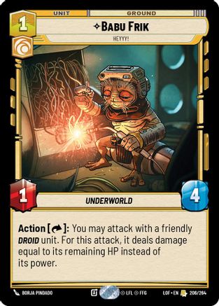 Babu Frik - Heyyy! (206/264) [Legends of the Force]