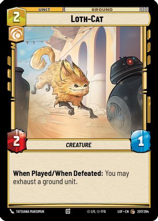 Loth-Cat (207/264) [Legends of the Force]