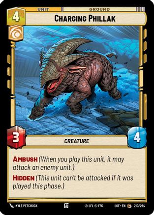 Charging Phillak (210/264) [Legends of the Force]