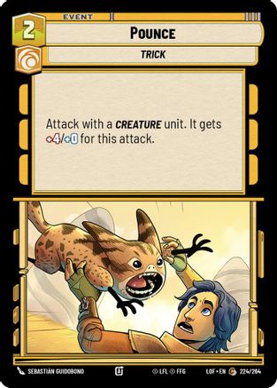 Pounce (224/264) [Legends of the Force]
