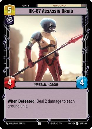 HK-87 Assassin Droid (235/264) [Legends of the Force]
