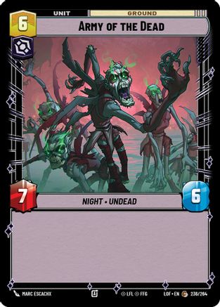 Army of the Dead (236/264) [Legends of the Force]