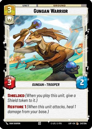 Gungan Warrior (247/264) [Legends of the Force]