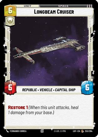 Longbeam Cruiser (253/264) [Legends of the Force]