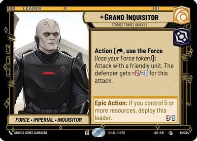 Grand Inquisitor - Stories Travel Quickly (014/264) [Legends of the Force]
