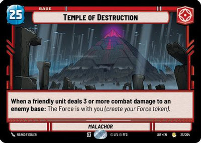 Temple of Destruction (025/264) [Legends of the Force]