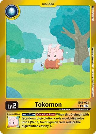 Tokomon (Limited Foil)  (EX9-003) [Versus Monsters] Foil
